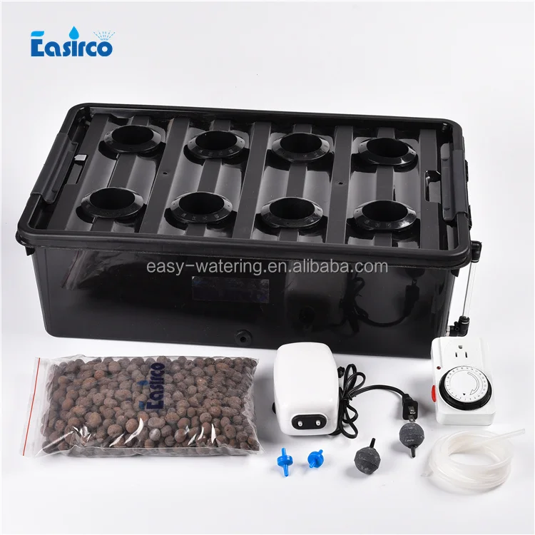 New DWC Home Hydroponics growing systems with 6 site basket cup