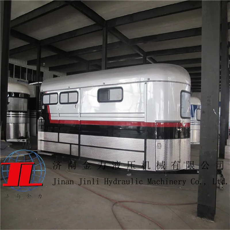 
horse float china for australia market float with living quarters 