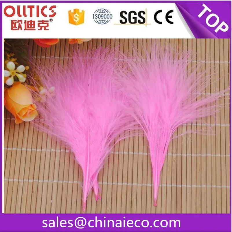 High quality marabou Turkey craft feathers for sale