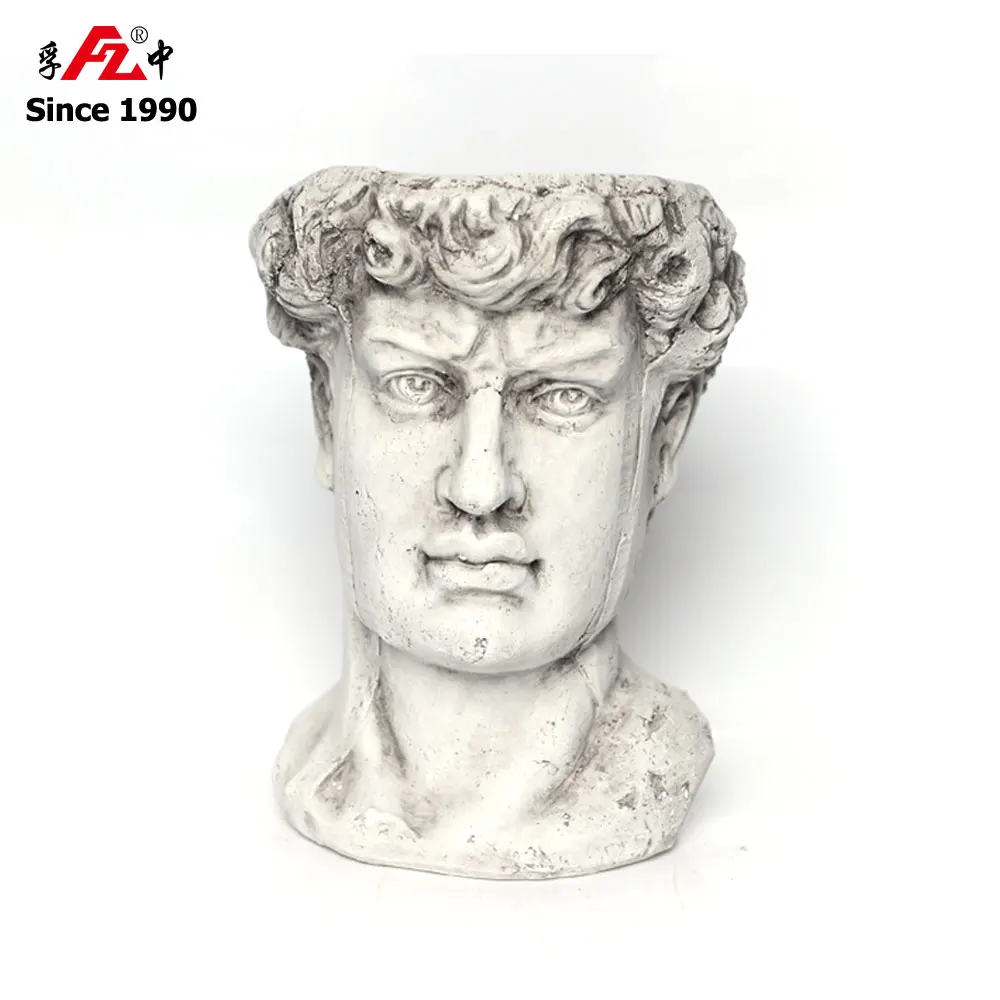 
Head shaped Venus planter, flower plant pot for home decor 