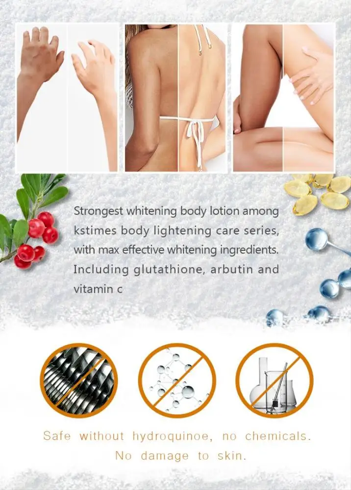 Thai Gluta Body White Goat Milk Cream for Black Face Skin Lightening