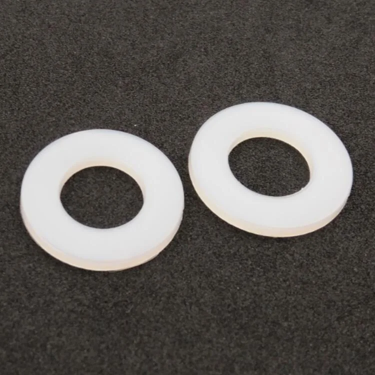 
Custom Nylon Plastic Flat Washers for Shaft Bolts Fastener Standard 15mm 