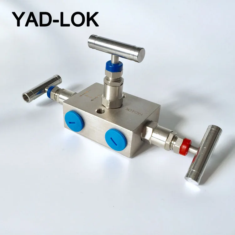 
YAD-LOK 6000PSI Needle Valve Three valve manifold 