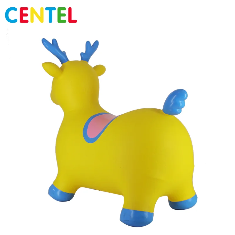 
Cute Jumping Deer Children Outdoor Toys Inflatable Animal Toys For Kids 