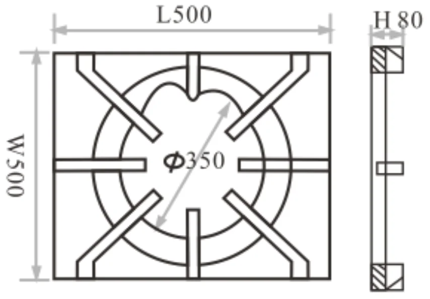 Small Popular Indoor Home Appliances Cast Iron Single Burner Portable Gas Cooker