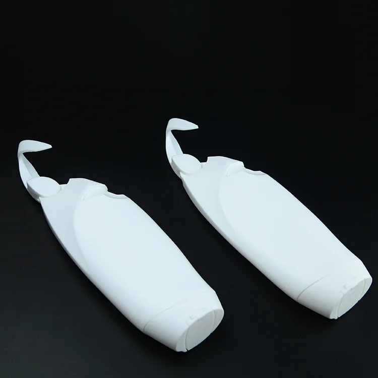 
250ml HDPE Hook Shape Bottle For Shampoo and Showder Gel Package 