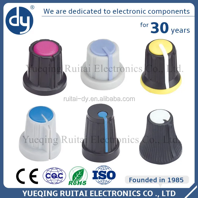 Пластиковые ручки потенциометра цвет пластиковые нажмите ручка dy