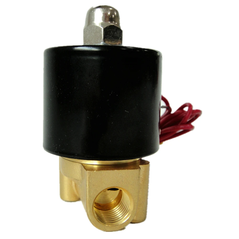 2WH012-08 Direct Acting High Pressure  220V AC Water Solenoid Valve