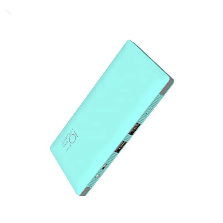 
Low price polymer external battery pink power bank portable charger 