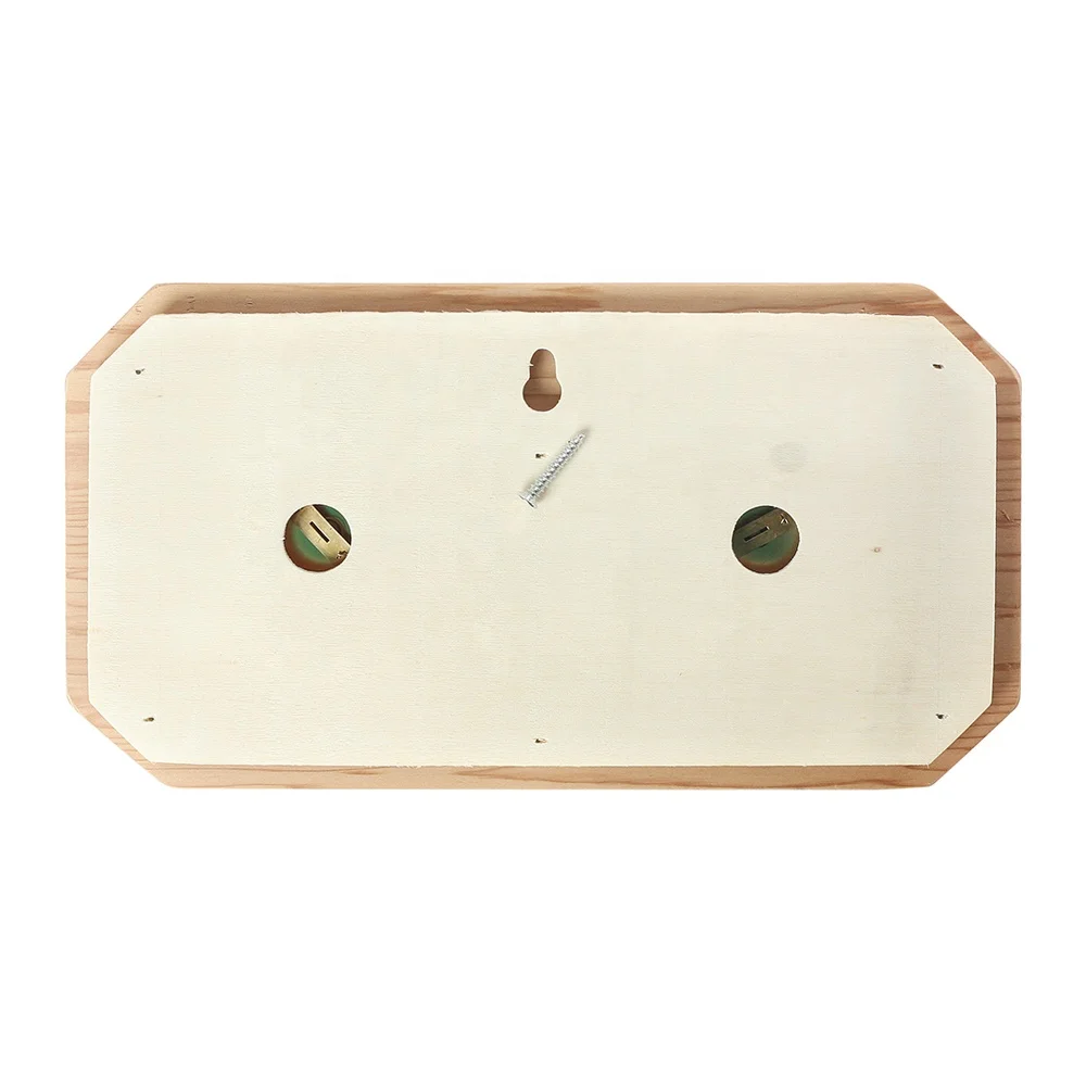 Small Infrared Sauna Room Bimetal Hygrometer Thermometer Wooden Dry Sauna Accessories