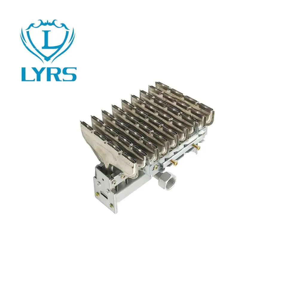 Commercial gas cooking furnace for gas burner stainless