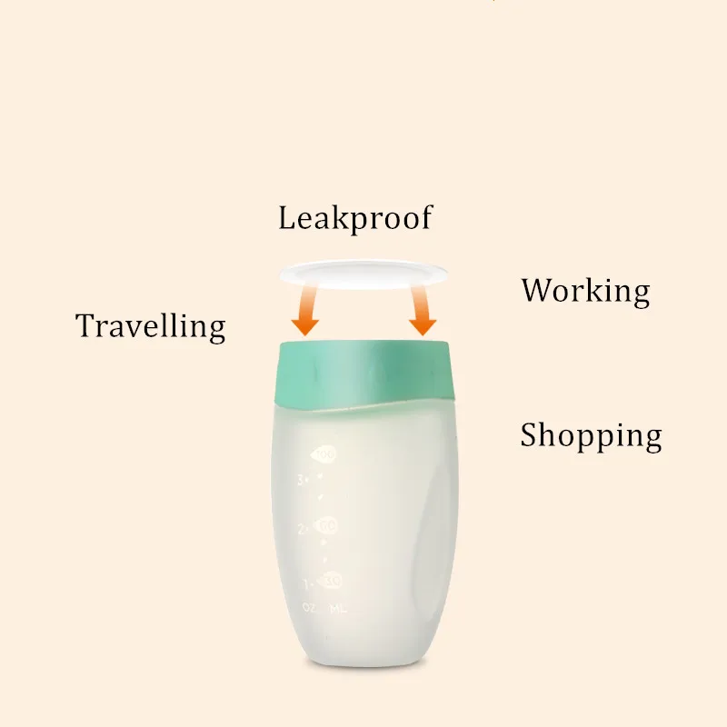 Baby feeding bottle dispensing spoon squeeze feeder for rice solid complementary food