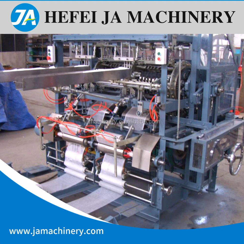 medical gauze swab folding machine