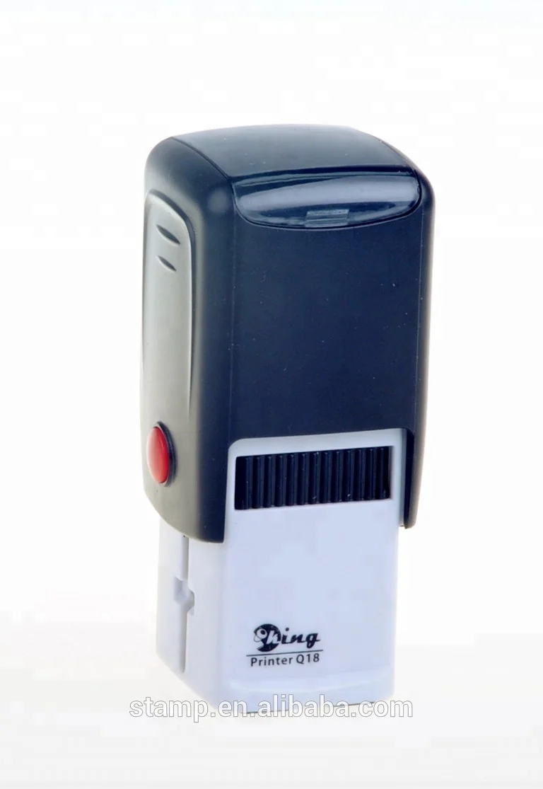 2021 new custom sizes office use plastic rubber material self inking stamp stamp 30*30mm round45mm 40mm  38*14mm 48mm*17mm