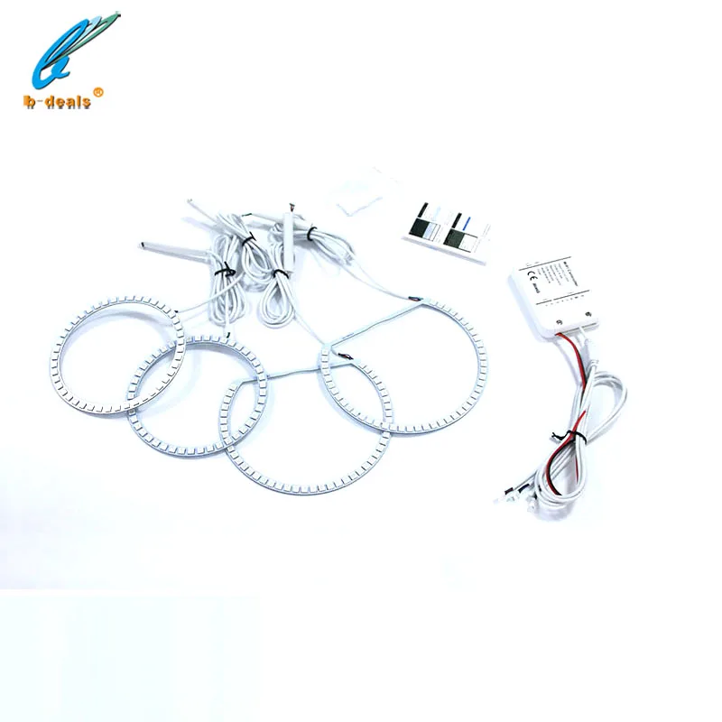 LANCER(08-10)non projector headlight projector lights with rgb angel eyes for Mitsubishi