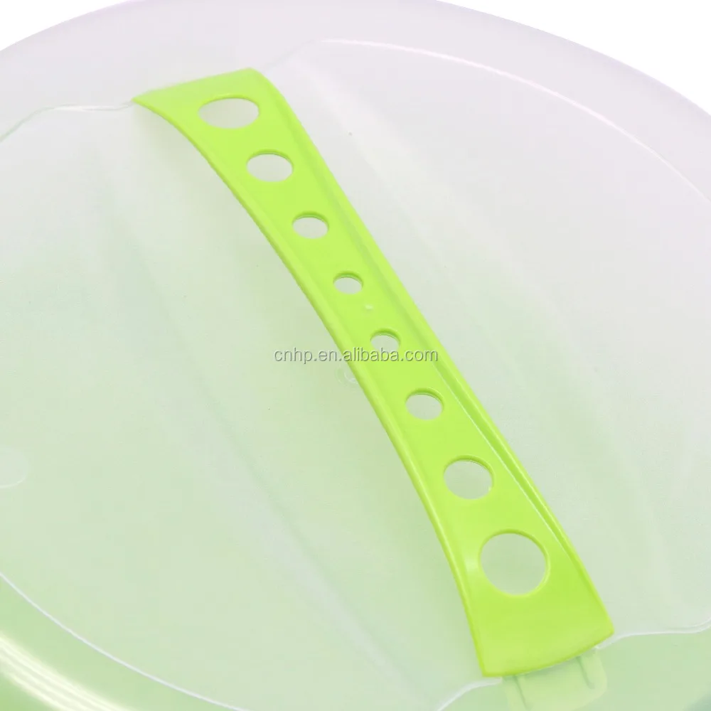 food grade plastic round shape cupcake cake keep fresh carrier storage container