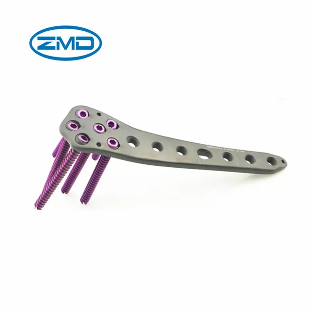 ZMD Orthopedic implant Multi-Axial Femoral Distal Locking Compression Plate titanium