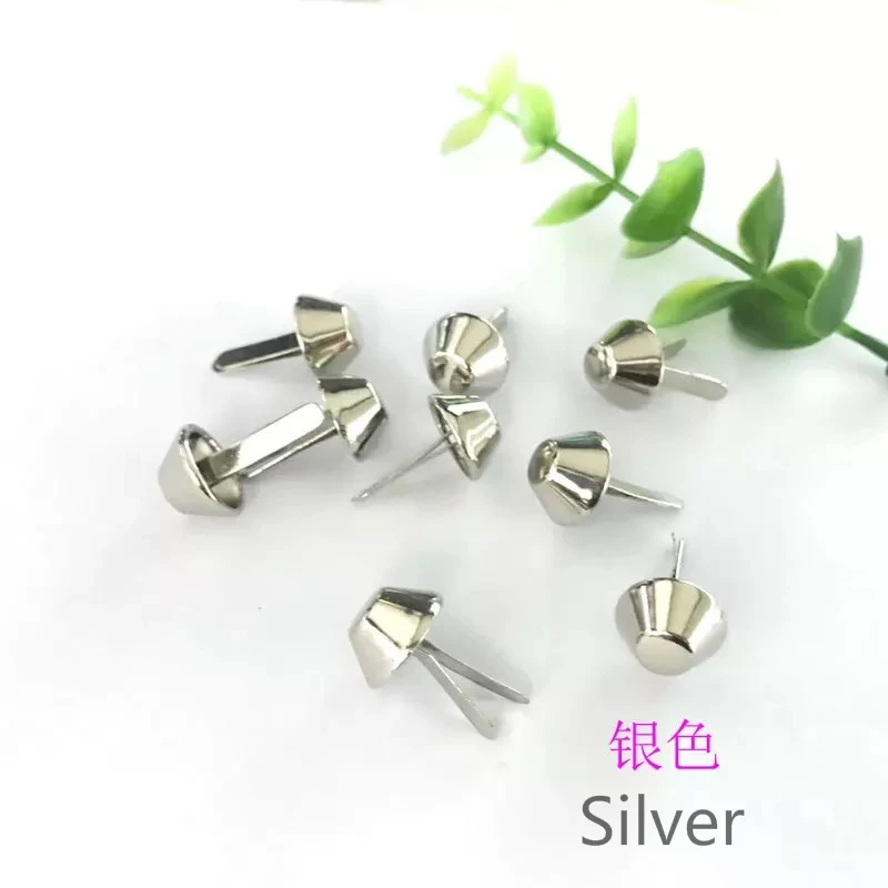 YK 1183 Nickel-Free Decoration Brass Spike Stud, Metal Revits/Snap Nails For Bags