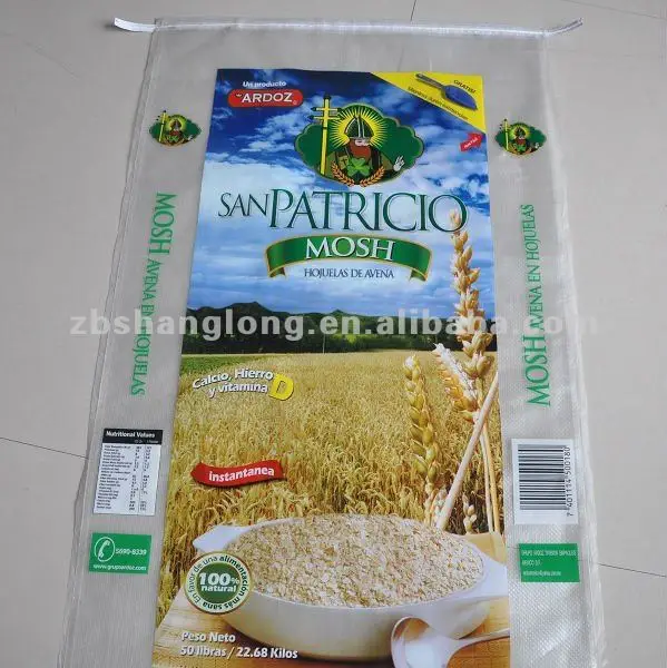 pp сплетенные прозрачные мешок для риса