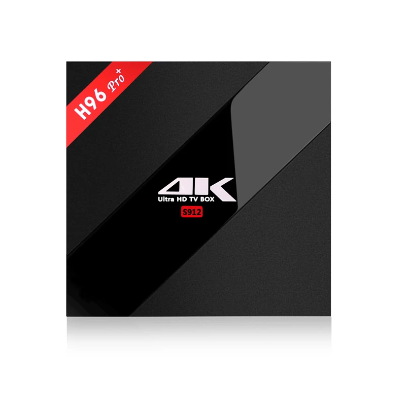 2018 Hot H96 pro+ android 7.1 S912 3gb ram 32gb rom android tv box japanese digital tv receiver set