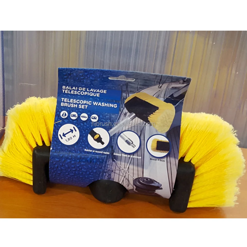 BSCI factory Best car wash brush for washing RV,Marine,Suv,motorhome,garden