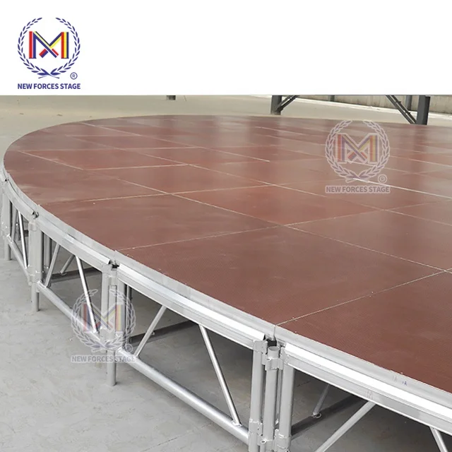 High Quality Round Stage Trailer Mobile Stage For Sale