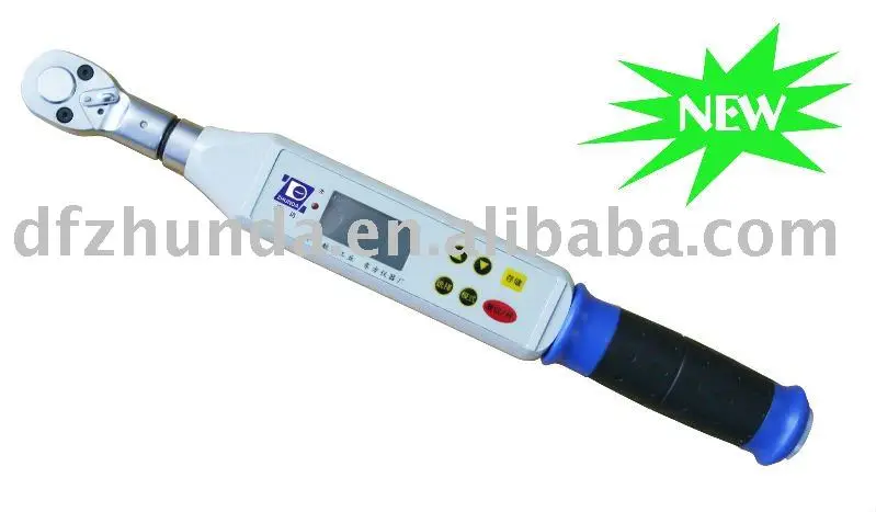 High quality hand tools 4NM to 20NM Flexible Ratchet head digital torque wrench