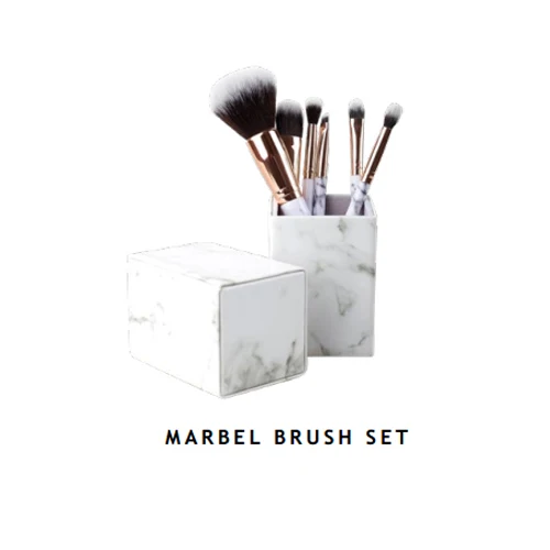 YRX D027 Marble makeup brush professional makeup brush set brush.