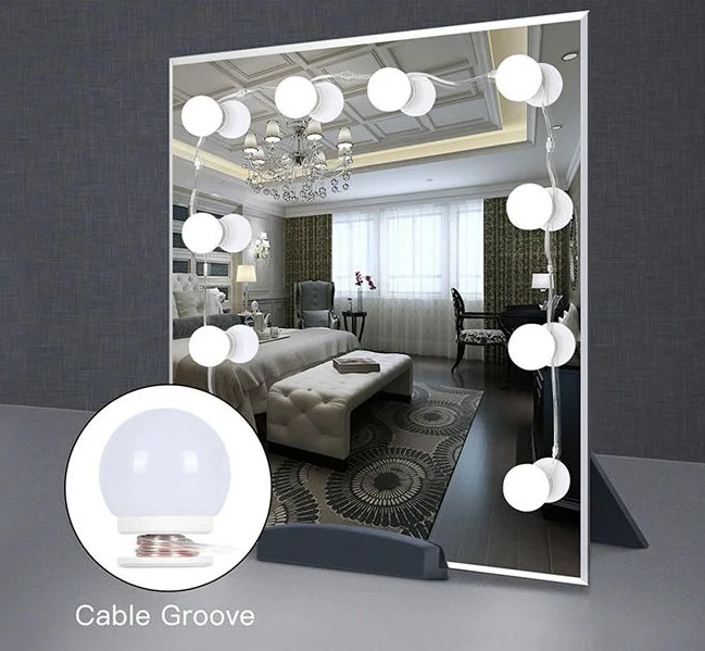 
LED make up Vanity Lights Fixtures ,Bathroom Lighting Set , LED Vanity Mirror Light Kit 