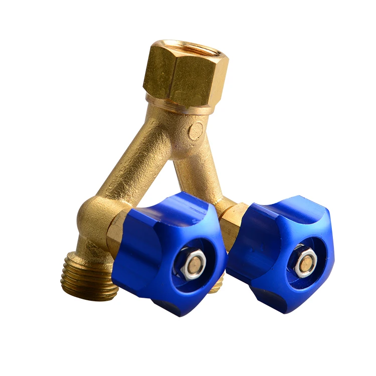 
Wholesale cheap price modern city brass oxygen y connector 