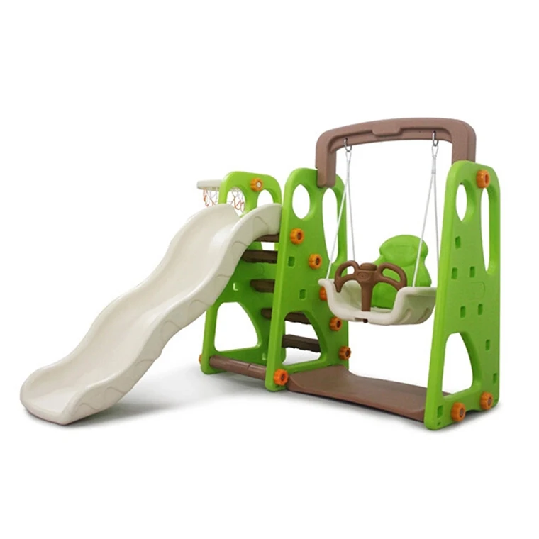 Plastic Colorful Children swing & slide, baby toy