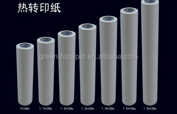 wholesale large format inkjet thermal heat press transfer dye sublimation paper roll