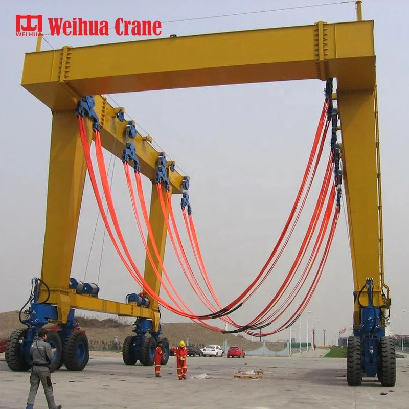  WEIHUA тяжелый подъемный кран 100t для