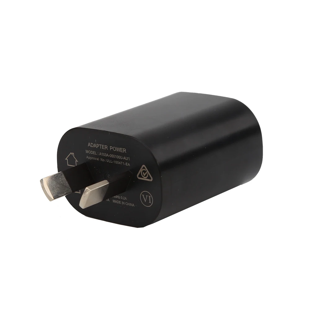5 Вт В 1 А вилка стандарта Австралии сертификат SAA C-tick RCM USB-зарядное устройство рынок