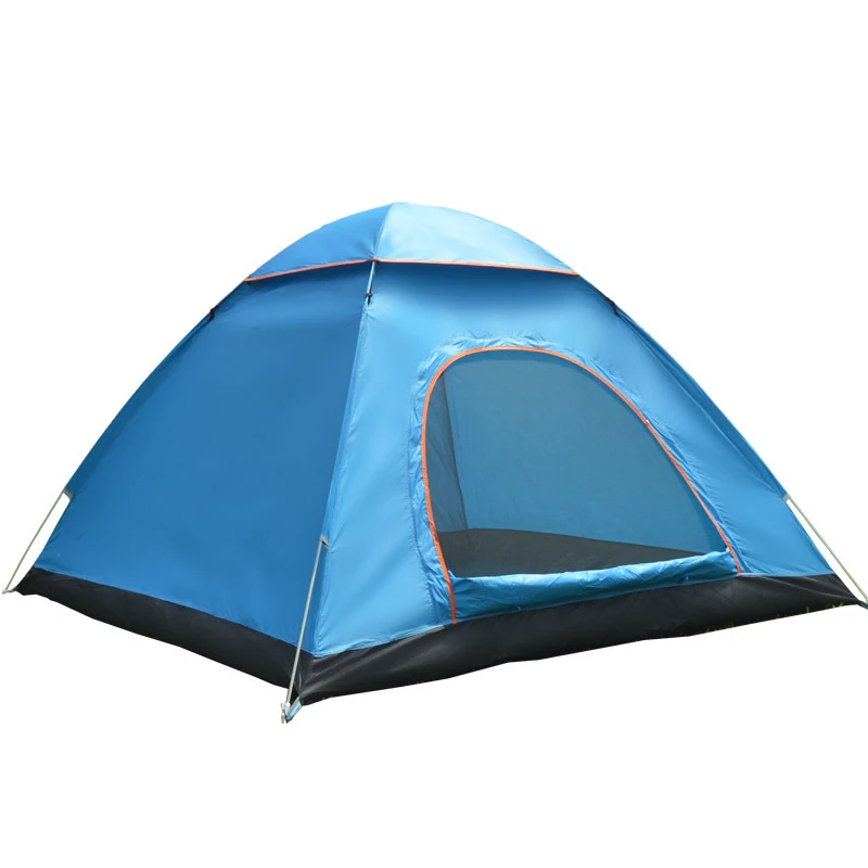 Backpacking Tent Double Layer Tent With Aluminum Rods for Outdoor Family swag large canvas folding camping tent YKFR-362