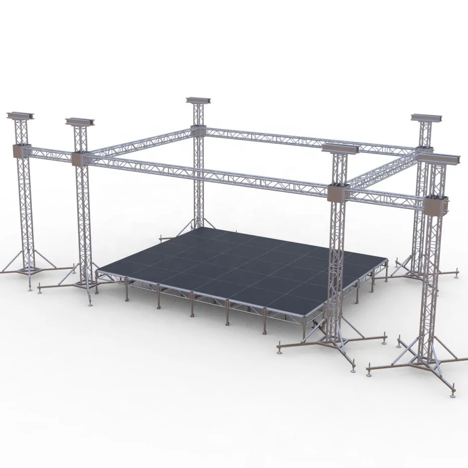 The latest most popular cheap truss on the beach outdoor concert stage sale