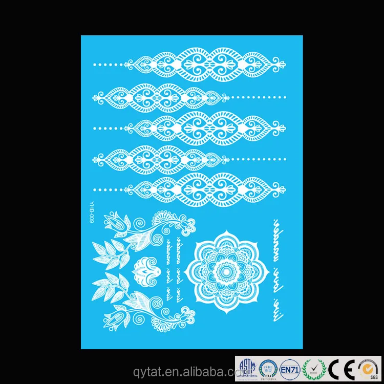 Personalized Cosmetic Standard Fashionable Glamorous Naked Woman Body Art Flash Henna Tattoo