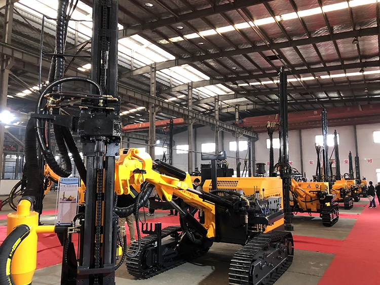 Best Price  KG320 25 m Depth Borehole Rotary Tamrock Drilling Rig for Sale in Ghana