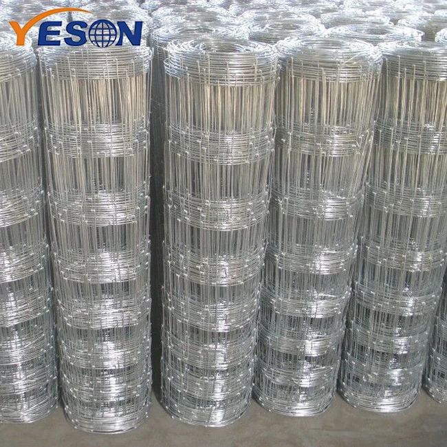 Высокопрочный тяжелый оцинкованный сетчатый рулон для ограждения крупного рогатого скота