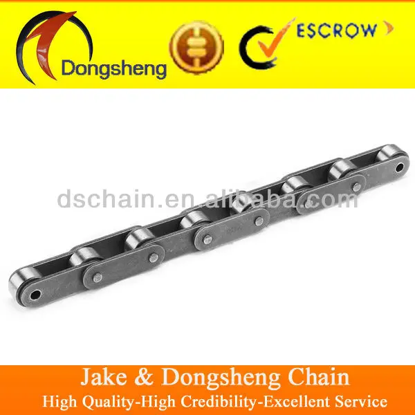 Double pitch straight side plate conveyor chain with attachments C220A/C2100