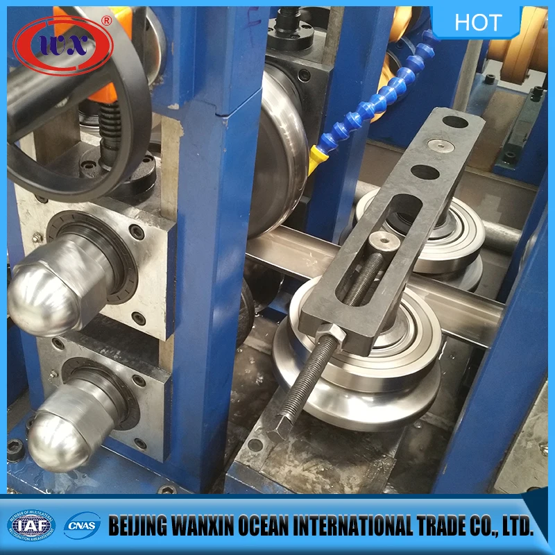 EMT metal conduit pipe making machine