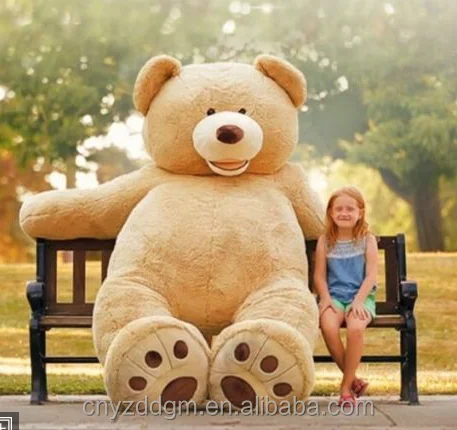 3.4m giant sitting big head teddy bear stuffed toy/big bead teddy bear plush toy 3m/big teddy bear plush