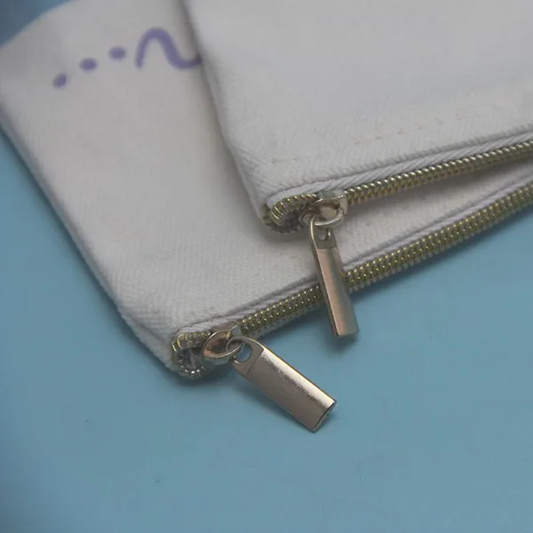 Винтажный Кошелек для монет, холщовая Хлопковая сумка на молнии, Студенческая сумка для ручек