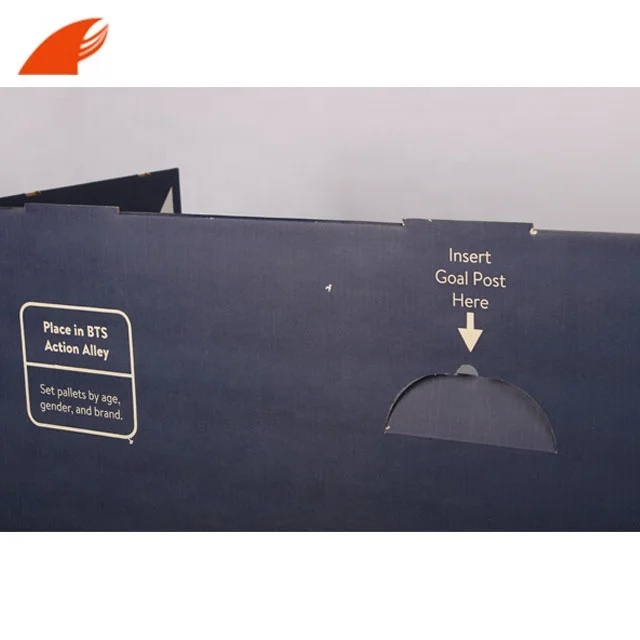 High Quality Cardboard Pallet Display Stand For Pants/Clothing Sale