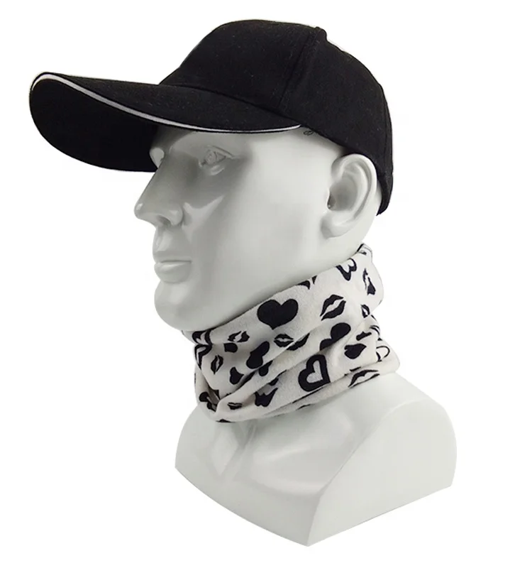 Multipurpose Custom Logo Design Seamless Outdoor Sports Unisex Scarf Winter Neck Warmer