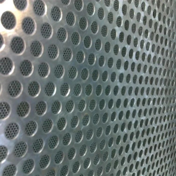 Good quality 0.5mm thickness 0.5mm round hole 1mm pitch stainless steel perforated sheet mesh with in stock