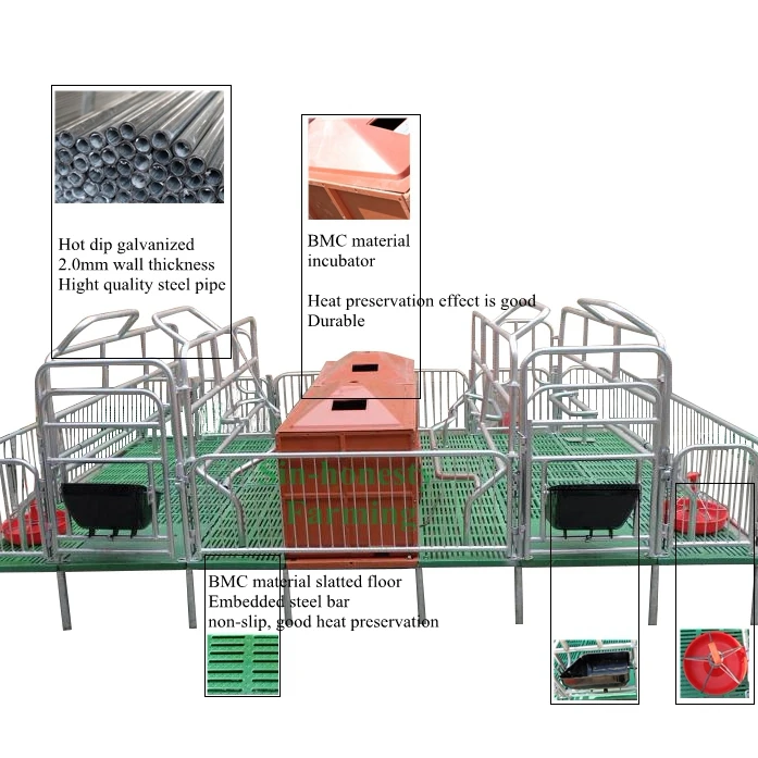 Low price pig pen pig housing equipment