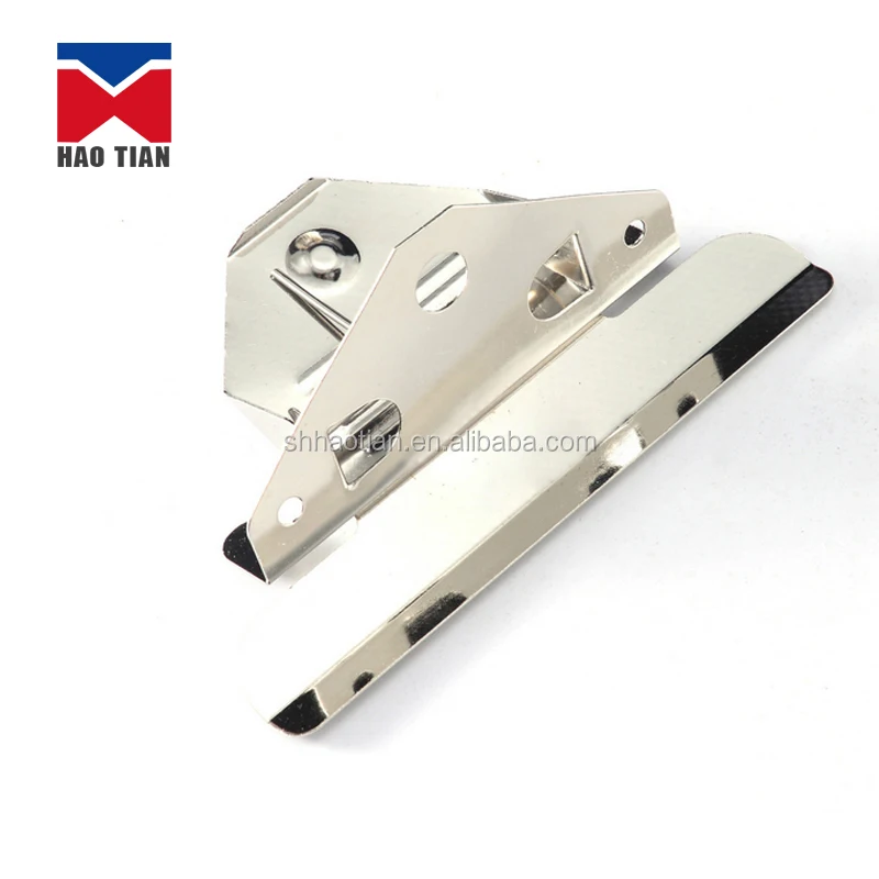 Office supplier durable metal Bright surface jumbo clip butterfly clip menu clip