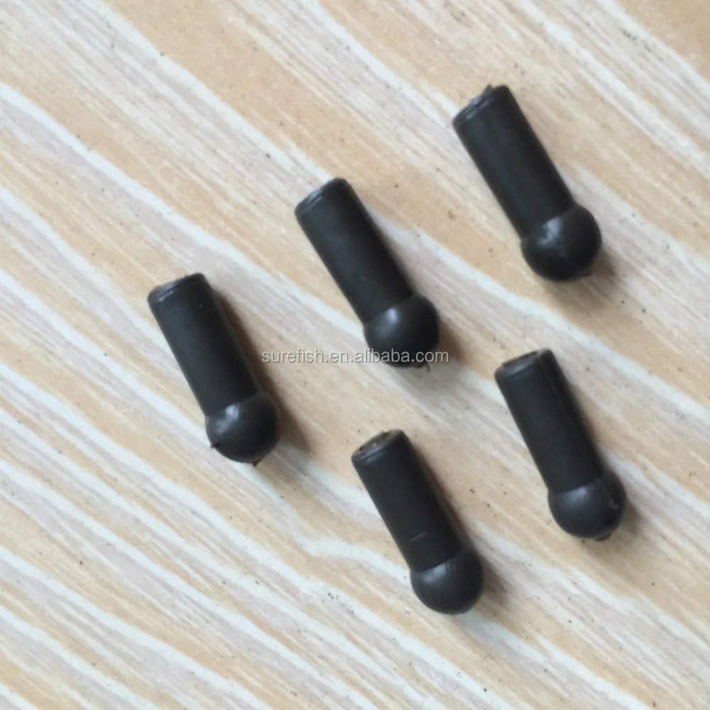 wholesale carp fishing terminal tackle swivels tail rubber lead clip