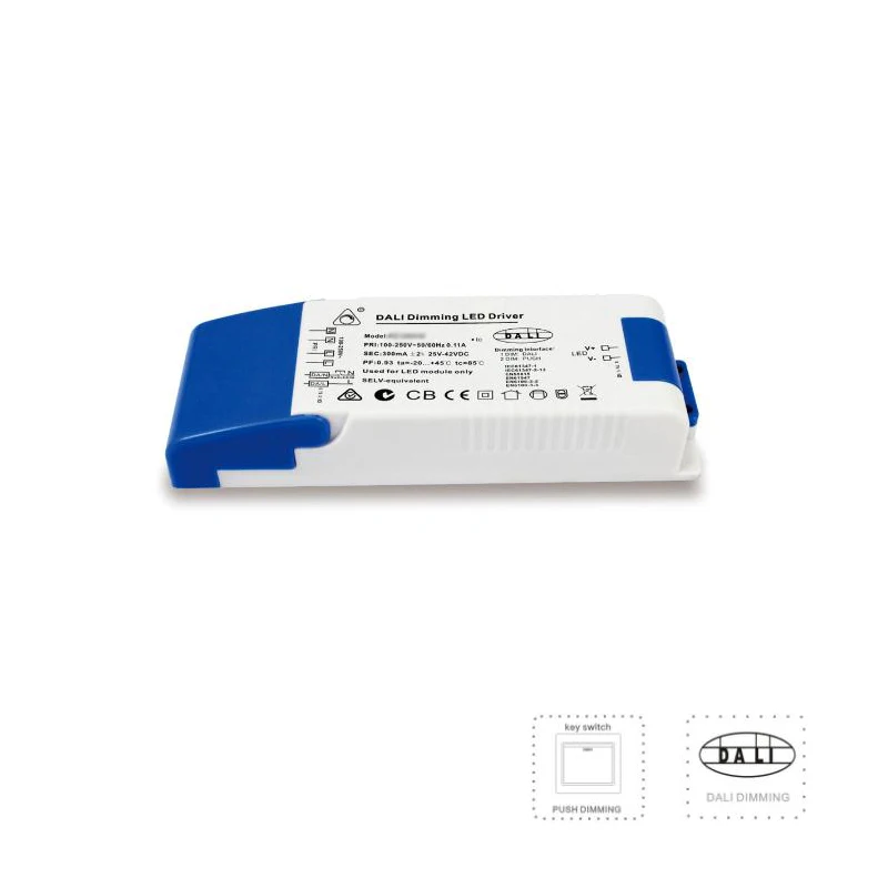 
16-18W DALI Dimming LED Driver With Push No Flicker 